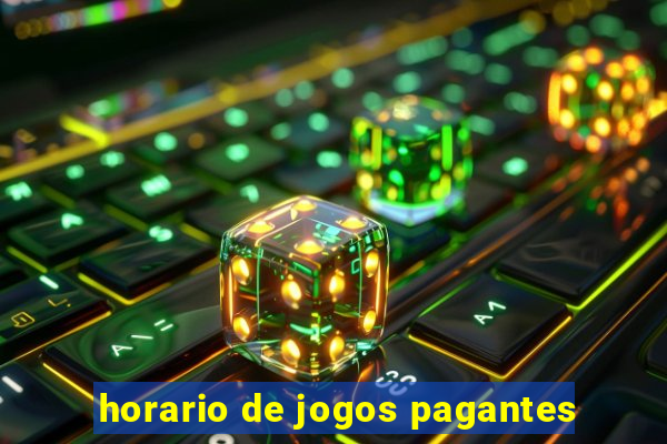 horario de jogos pagantes